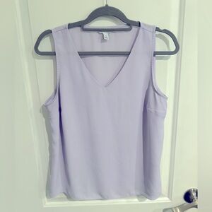 Nine West Lavender Sleeveless Women's Top